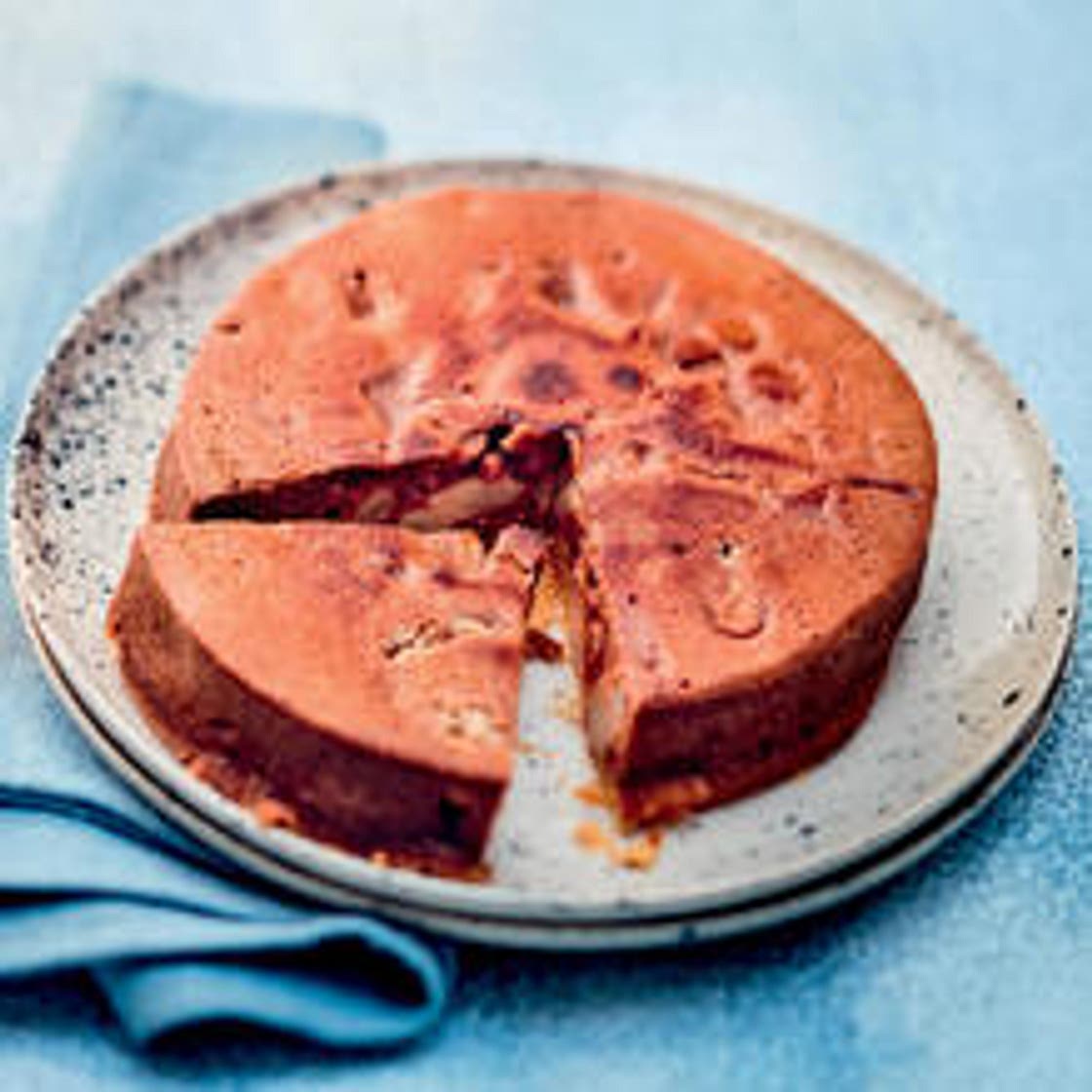 Gâteau poire-chocolat noir