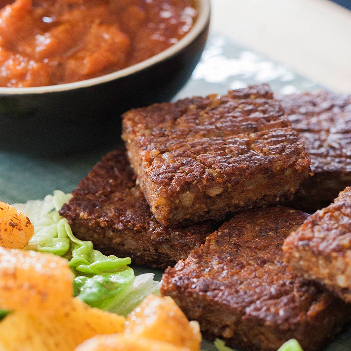Mexican bean squares