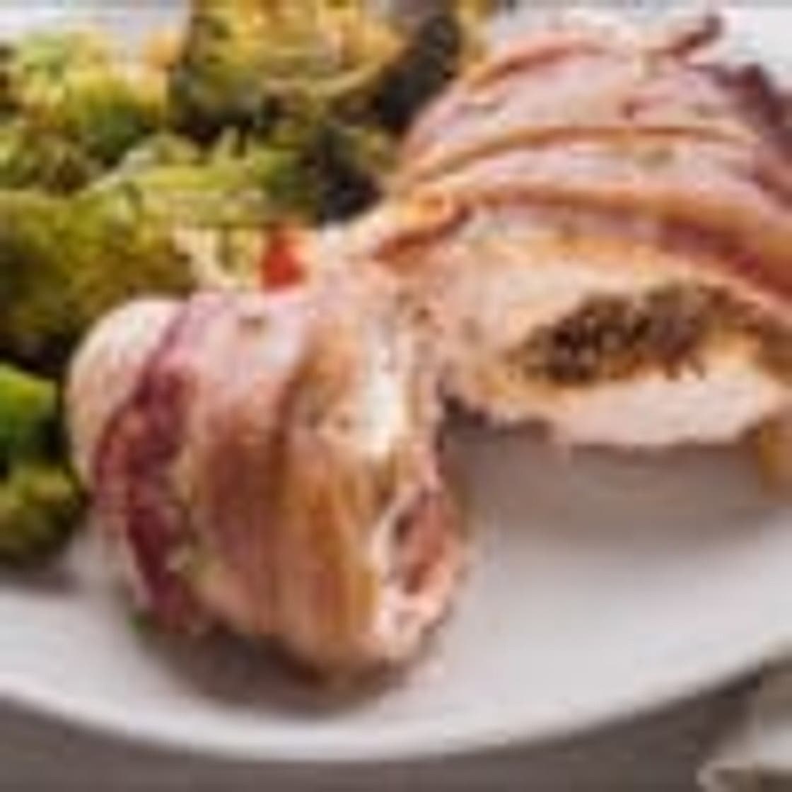 Bacon-Wrapped Stuffed Chicken