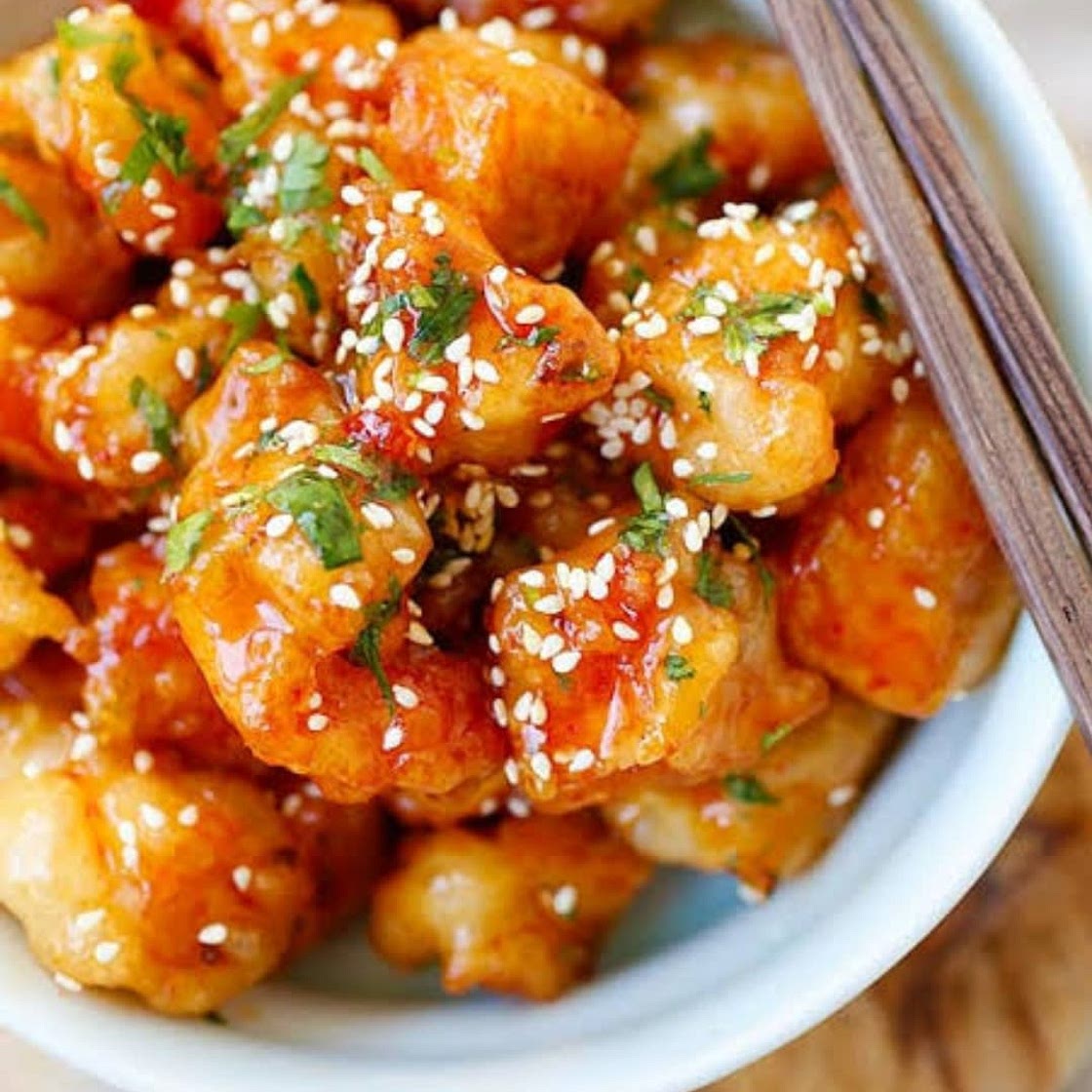 Sweet and chili chicken