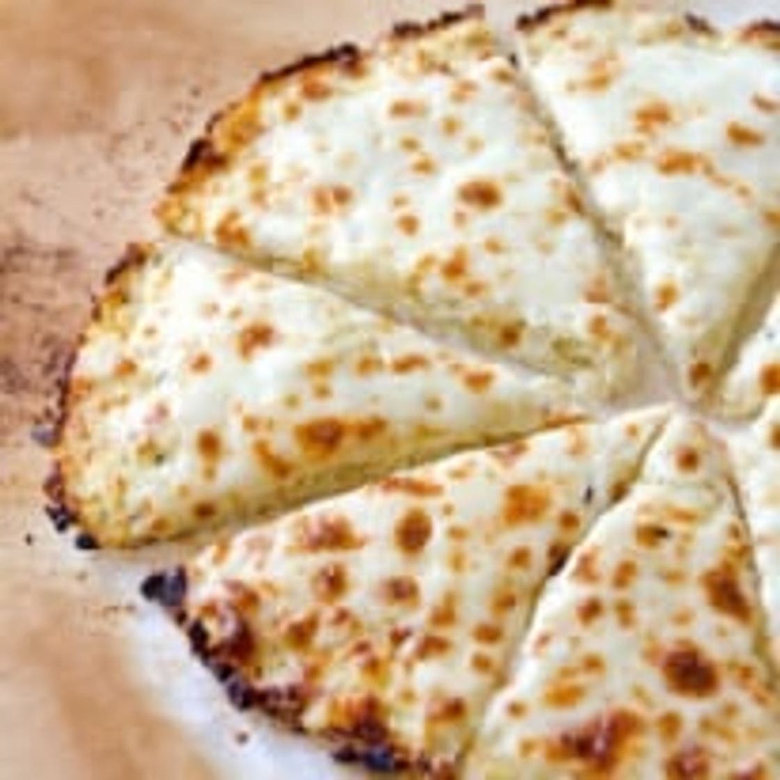 Cauliflower Pizza Crust {Crispy - Hold the Slice}