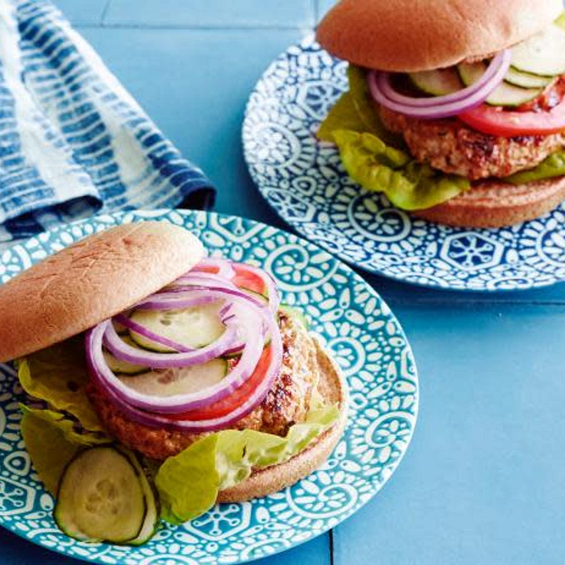 Middle Eastern Chicken Burgers