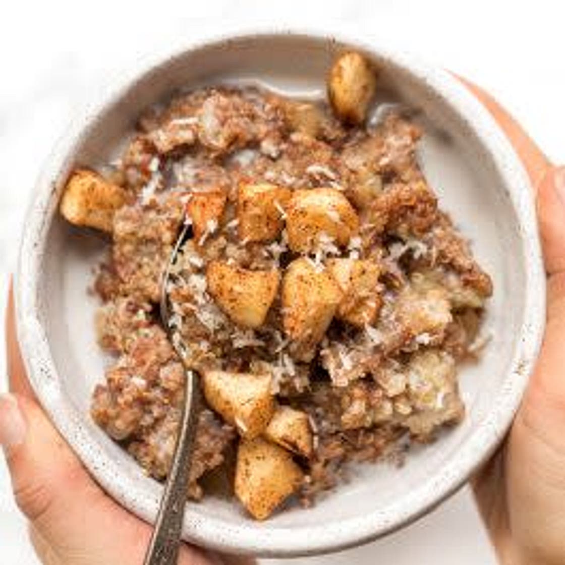 Cinnamon Apple Breakfast Quinoa