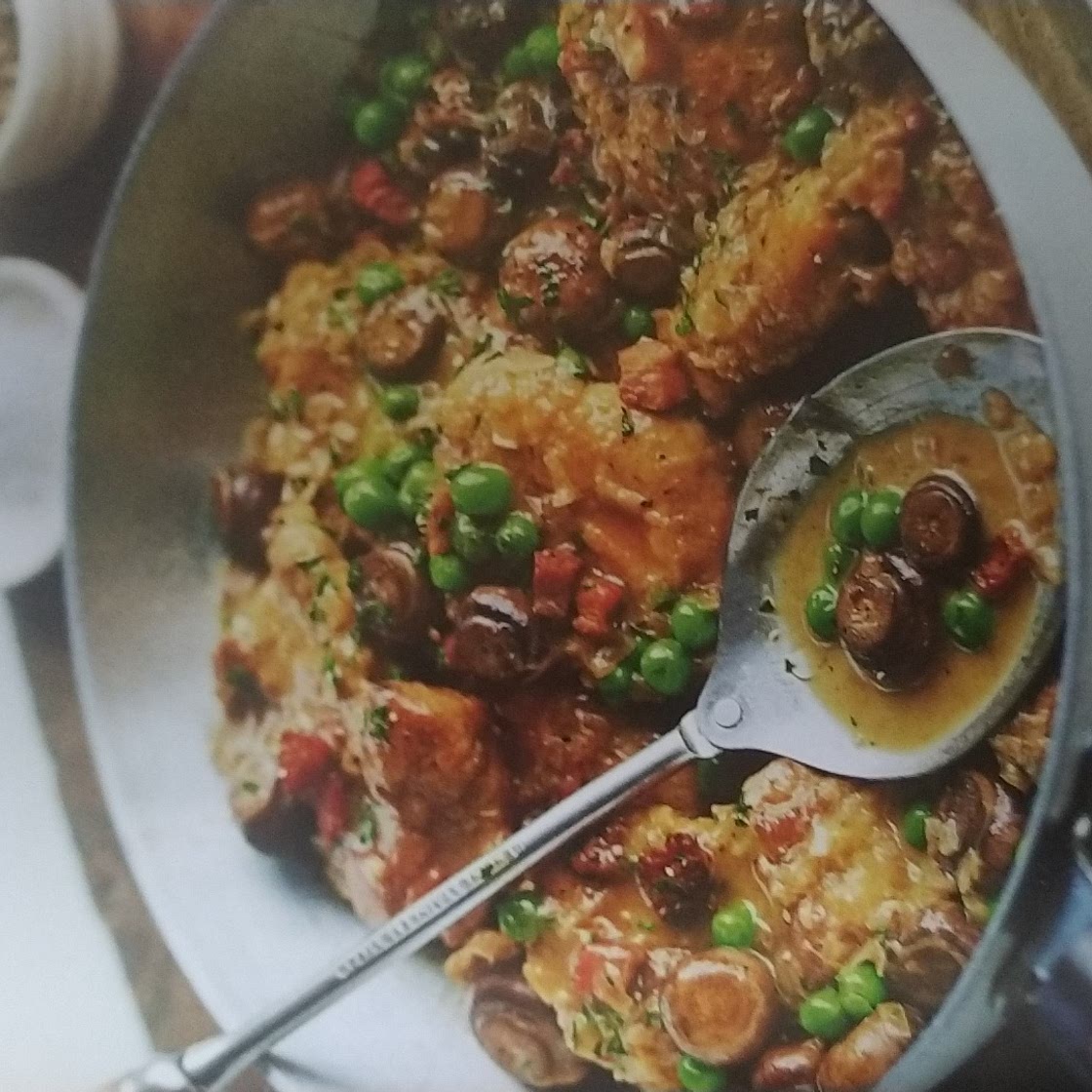 Chicken with mushrooms