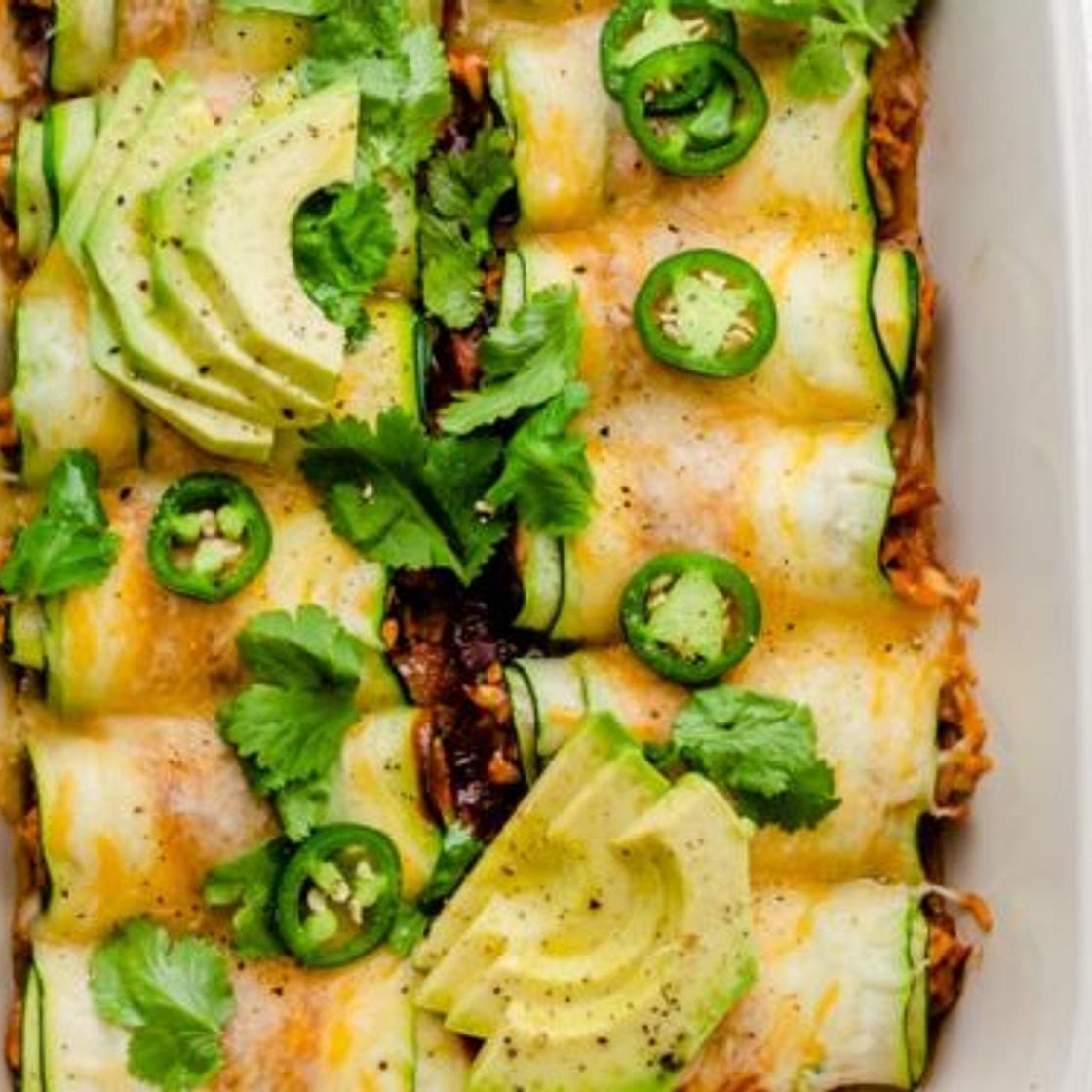 Zucchini Enchiladas