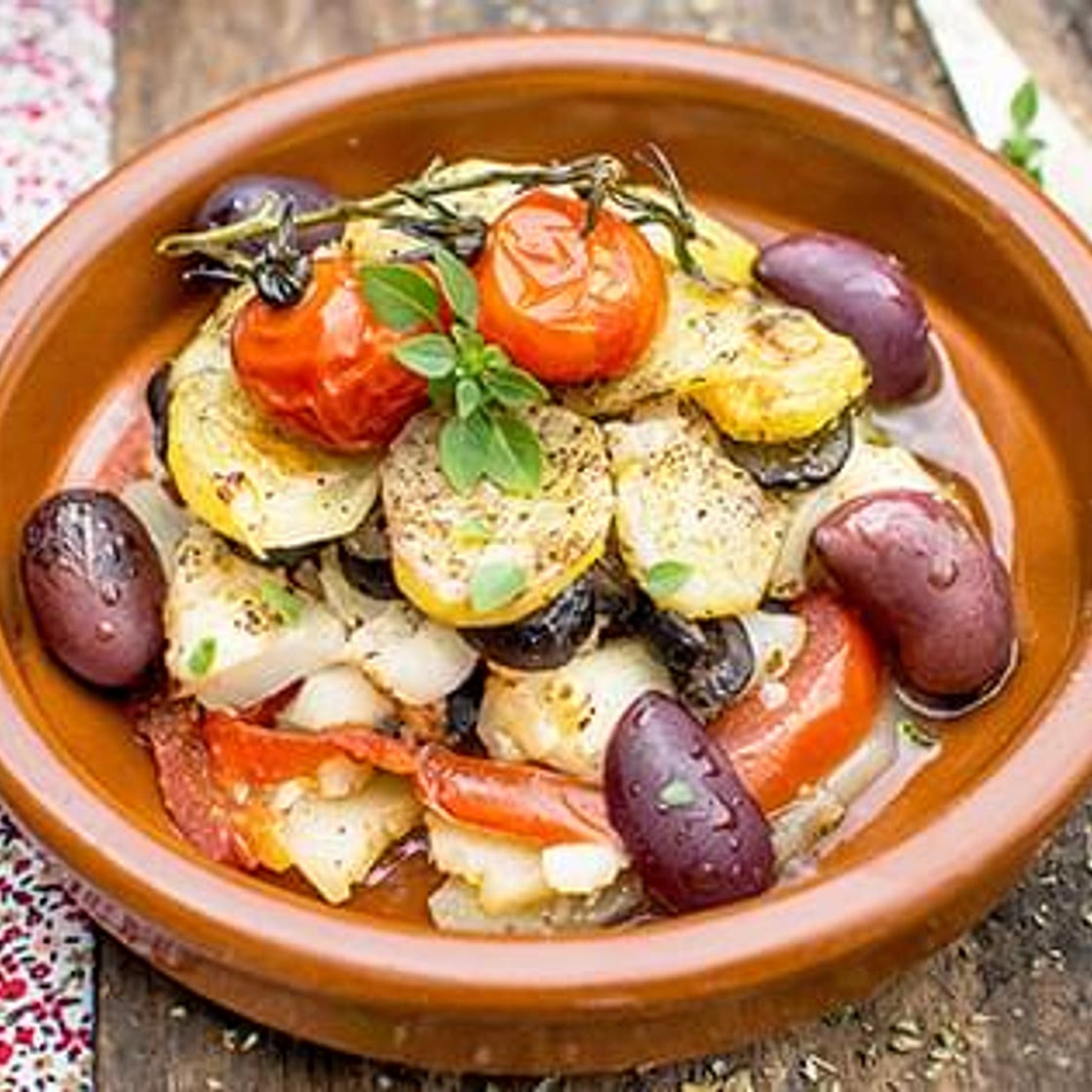 Provence-Style Cod Casserole