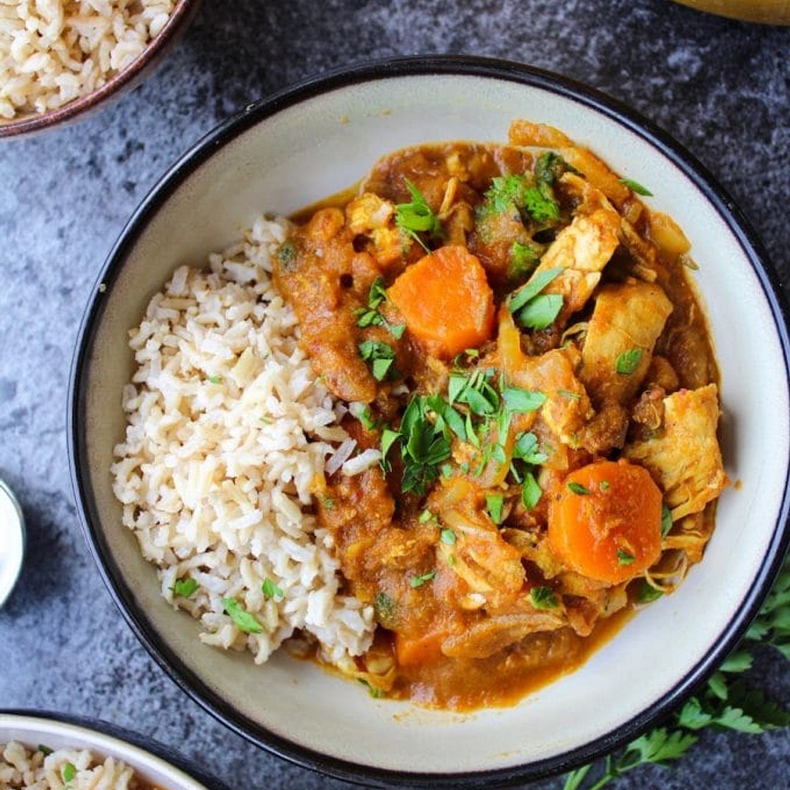 One Pot Moroccan Chicken Stew