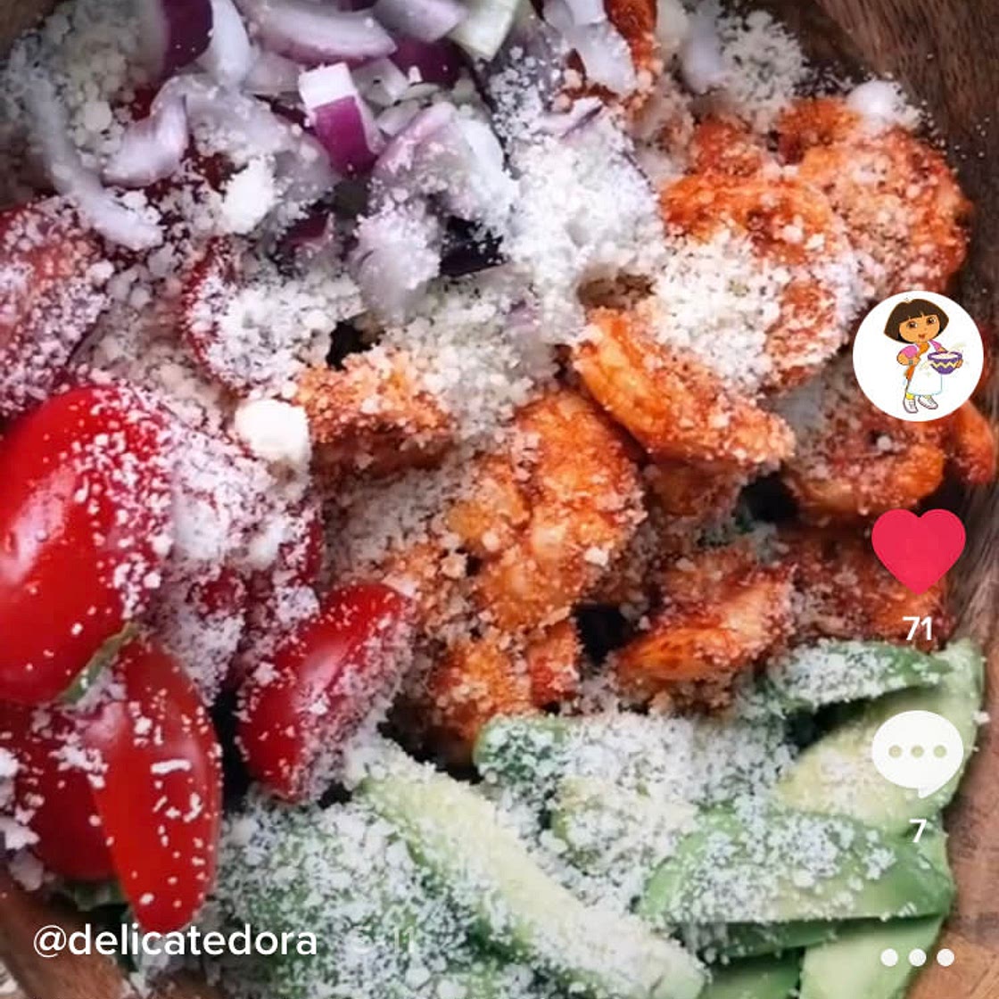 Shrimp salad