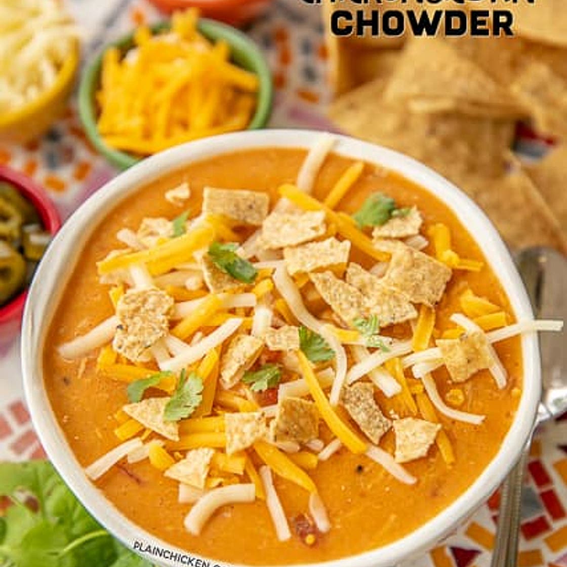 Mexican Chicken Corn Chowder