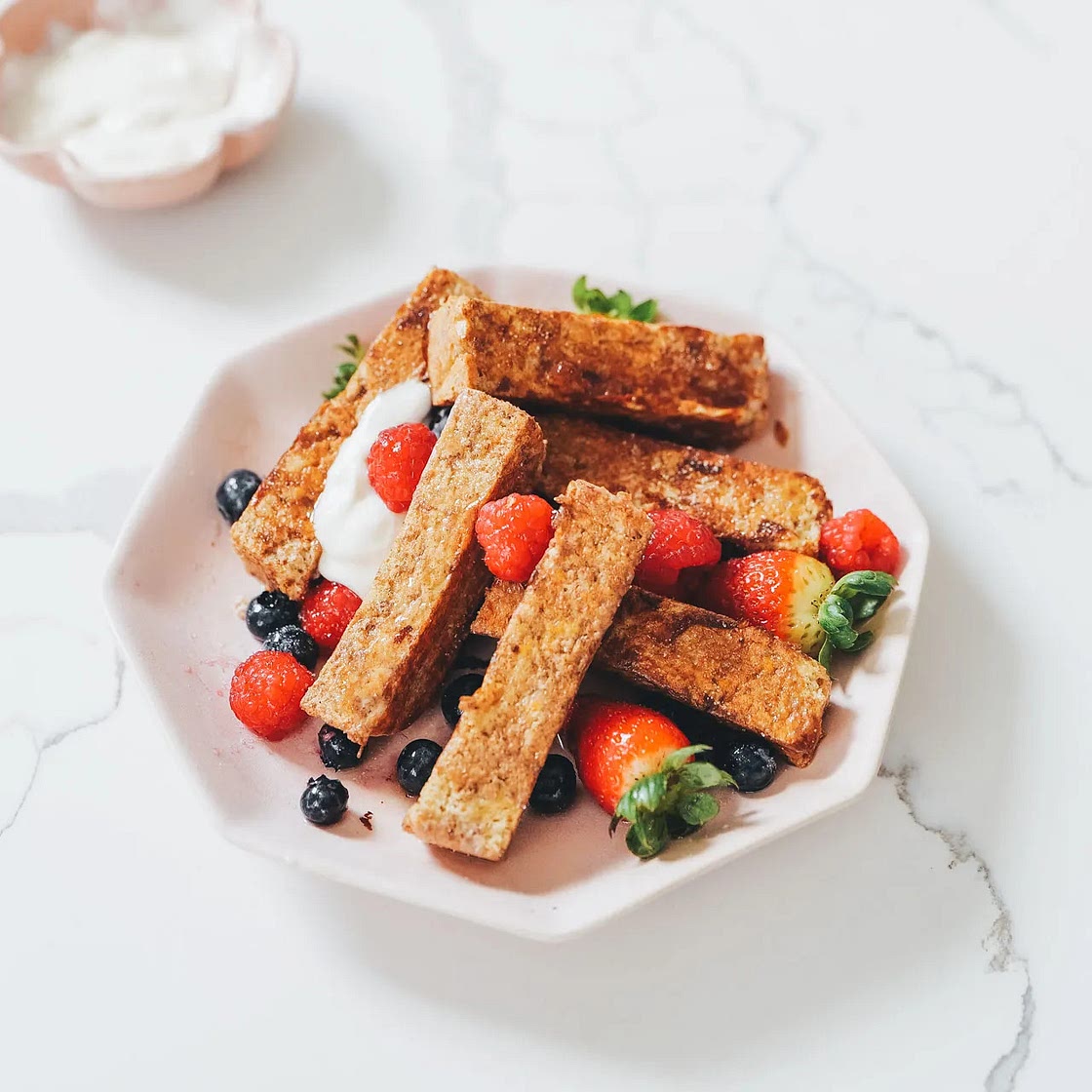 Healthy French Toast Sticks - High Protein