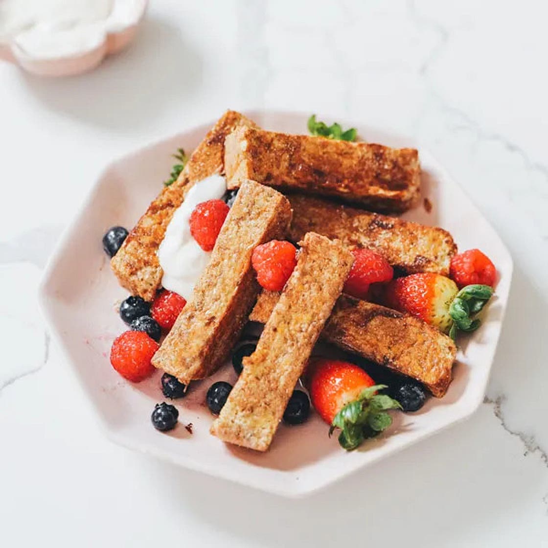 Healthy French Toast Sticks - High Protein