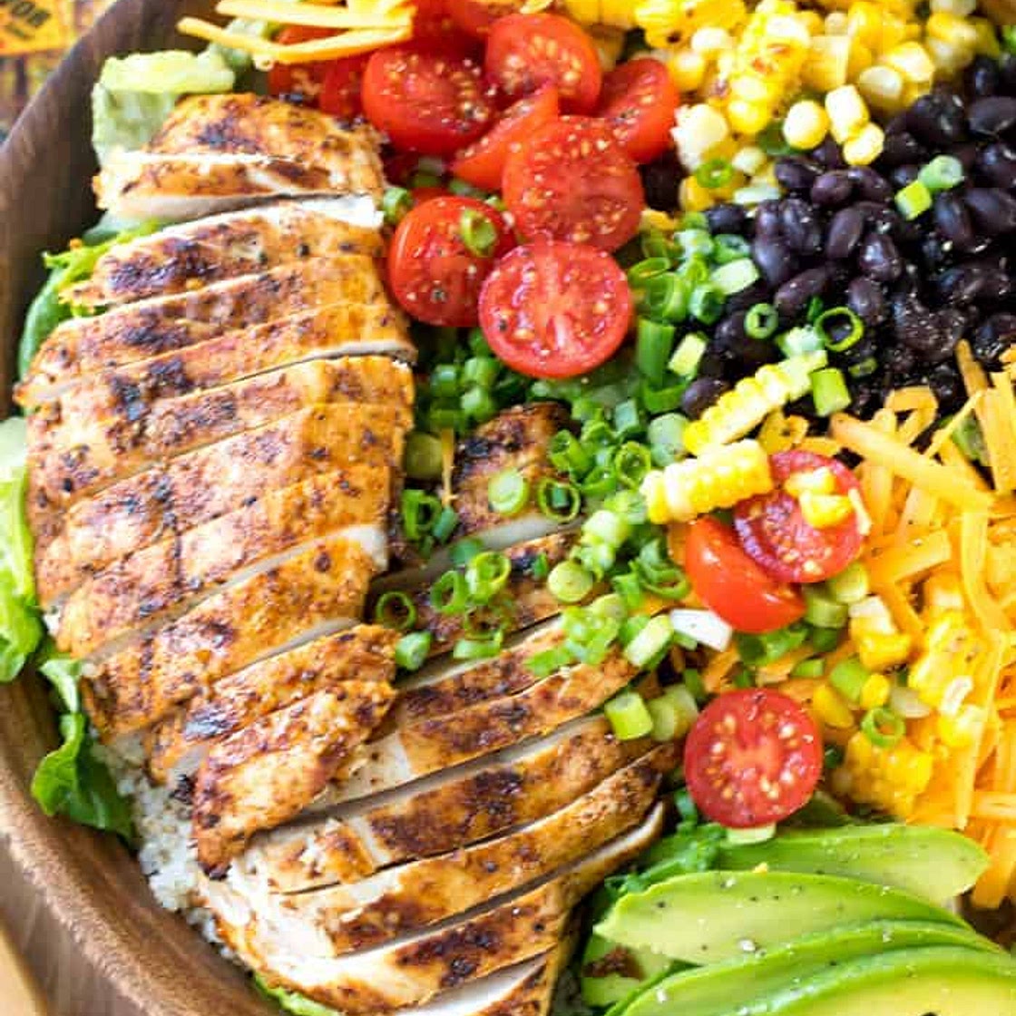 Southwest Salad with Lime Vinaigrette