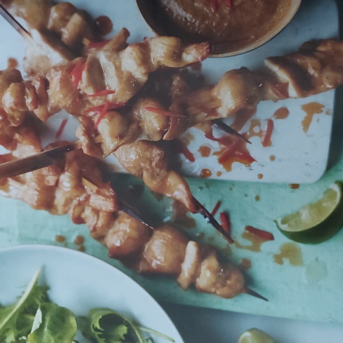 CHICKEN SATAY SKEWERS