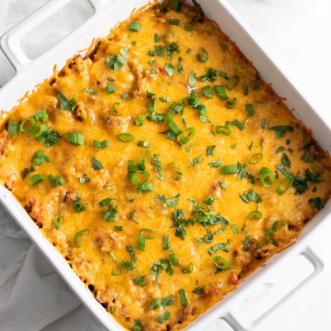 Low FODMAP Tex-Mex Turkey and Brown Rice Bake