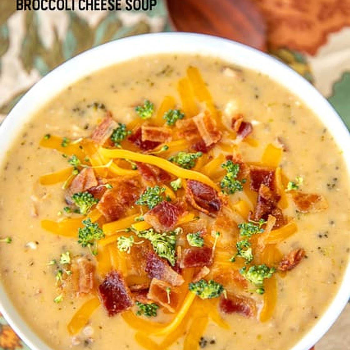 Slow Cooker Crack Potato and Broccoli Cheese Soup