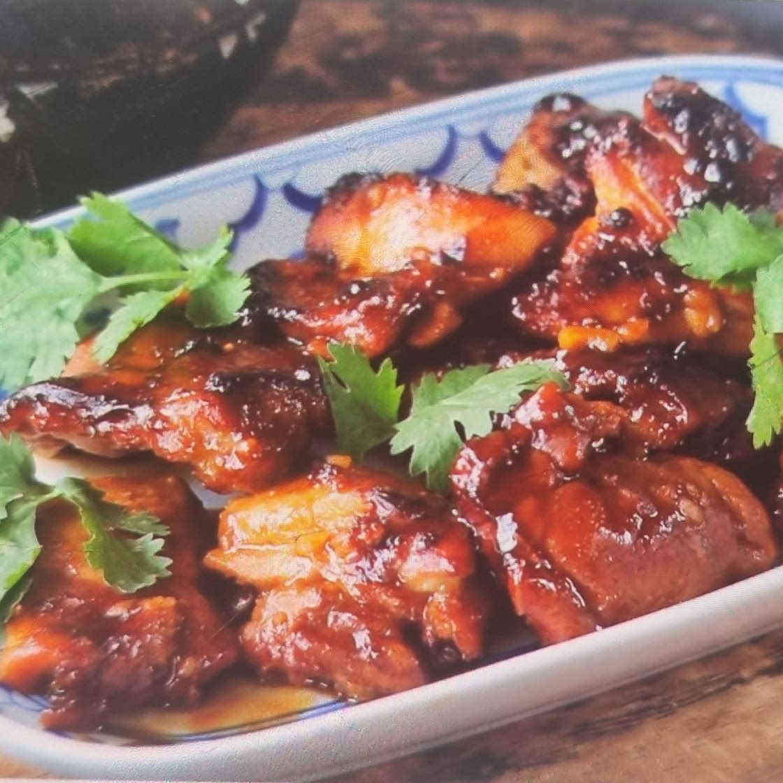 Sticky Chicken with Broccolini