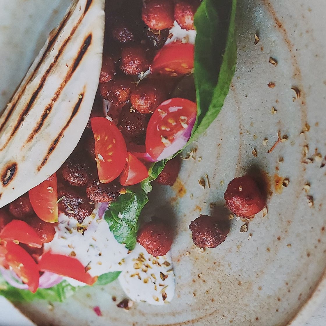 ROAST CHICKPEA GYROS