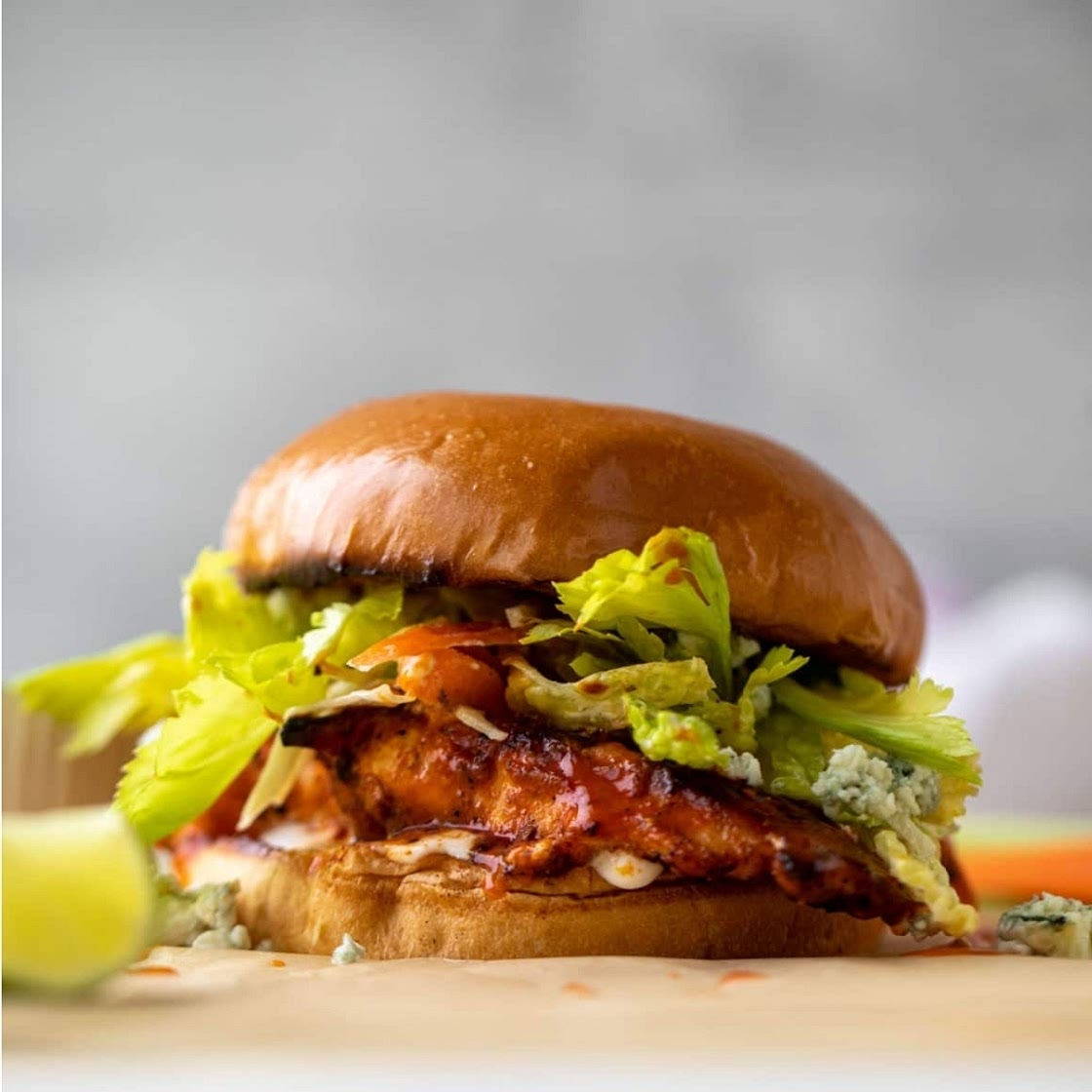 Grilled Buffalo Chicken Sandwiches