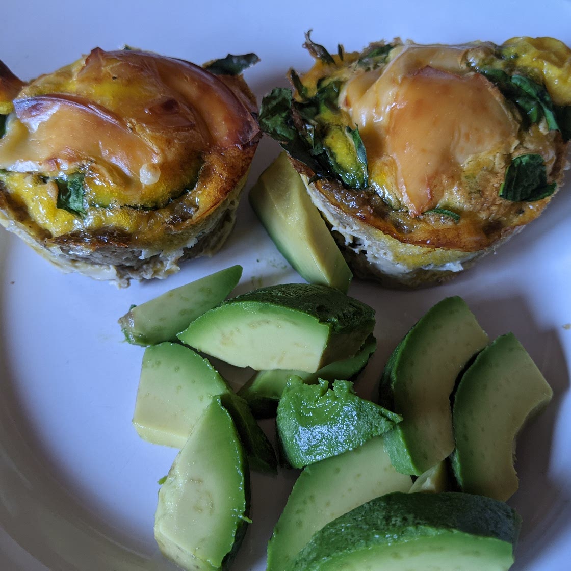 Deb's KETO Turkey Sausage Egg Spinach Cups