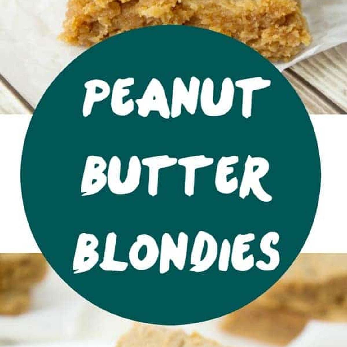 Peanut Butter Blondies