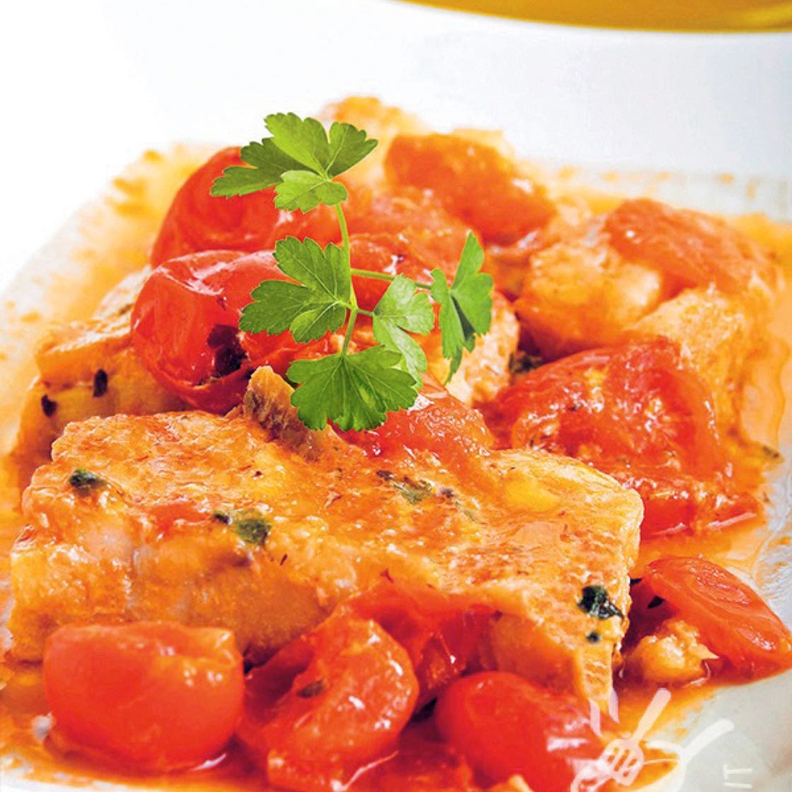 Filetti di merluzzo con pomodorini
