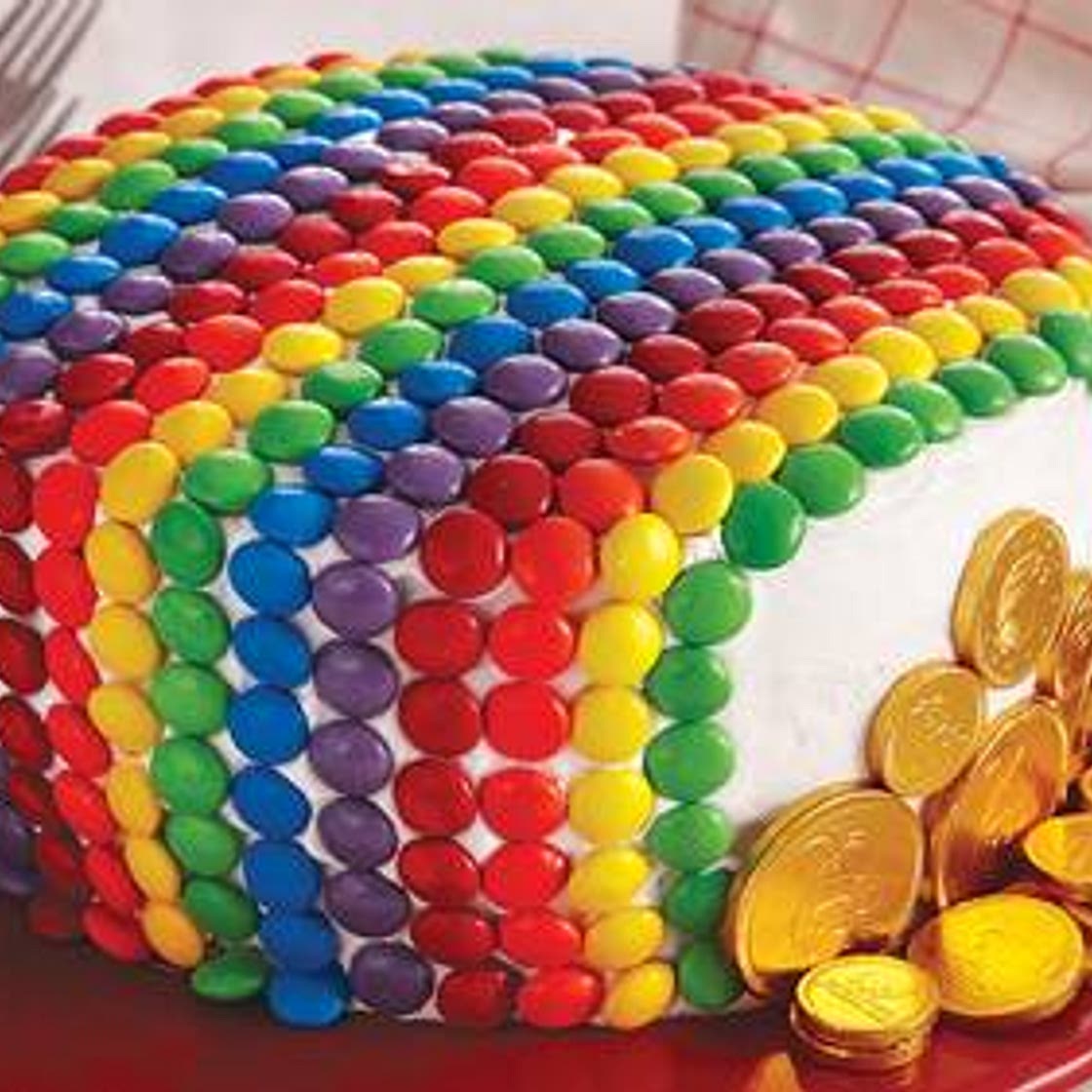 Rainbow Candy Cake