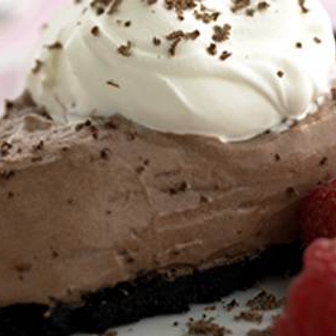 Skinny Triple Chocolate Pie