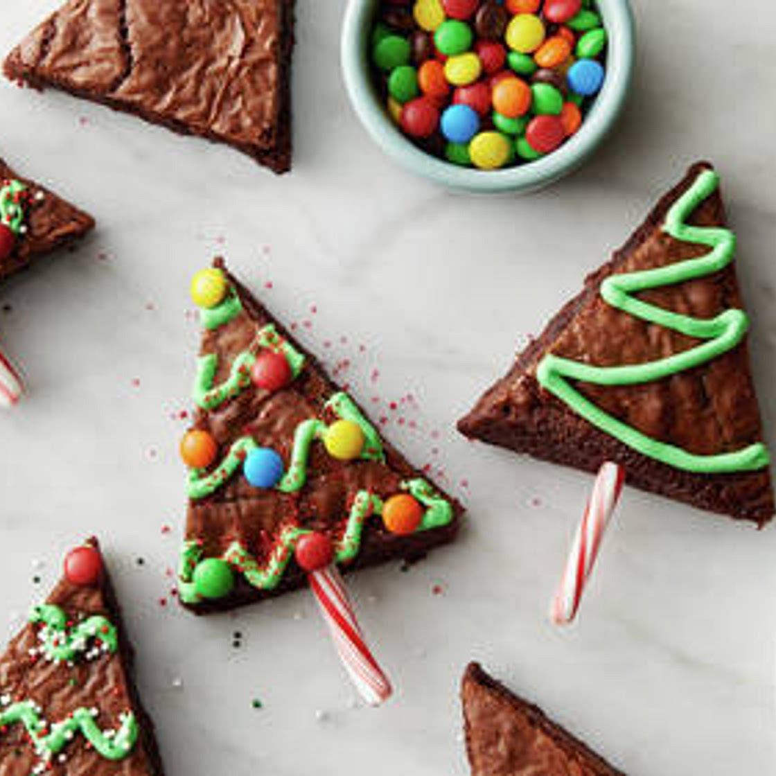 Holiday Tree Brownies