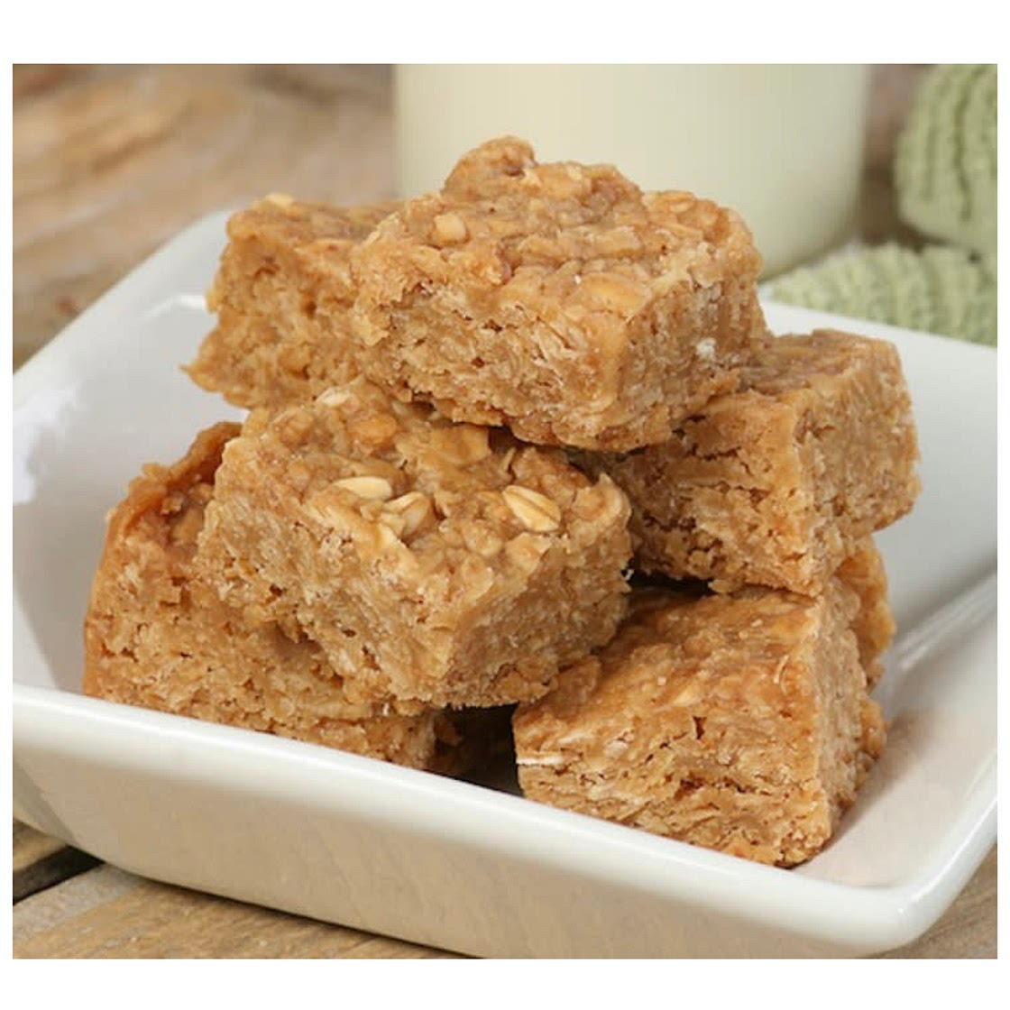 Peanut Butter Oat Squares