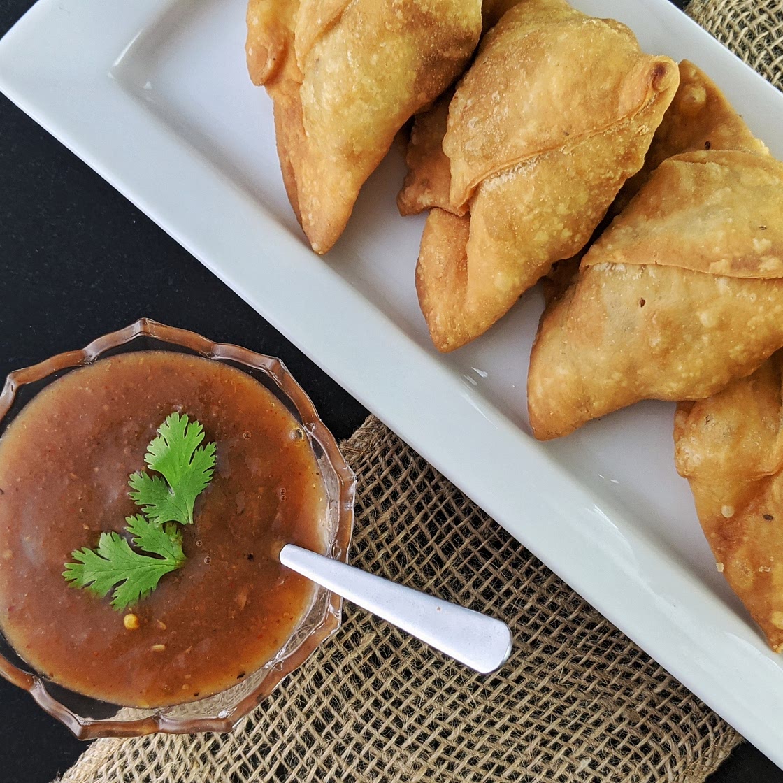 Simple Sweet & Spicy Tamarind Sauce / Imli Chutney 