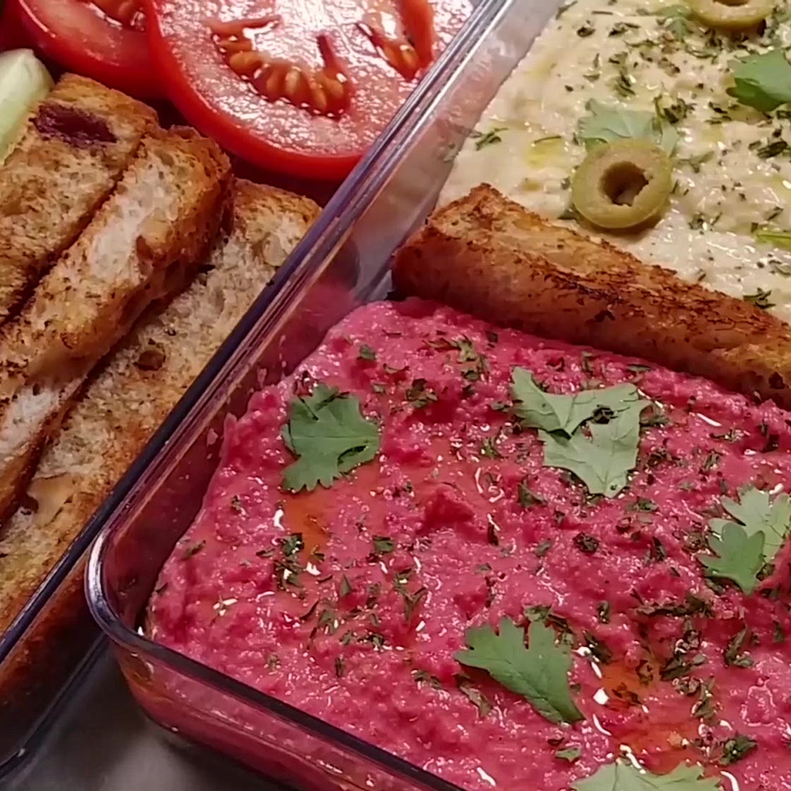 ★다이어트 도시락★ 초간단 병아리콩 후무스(hummus) 만들기~
