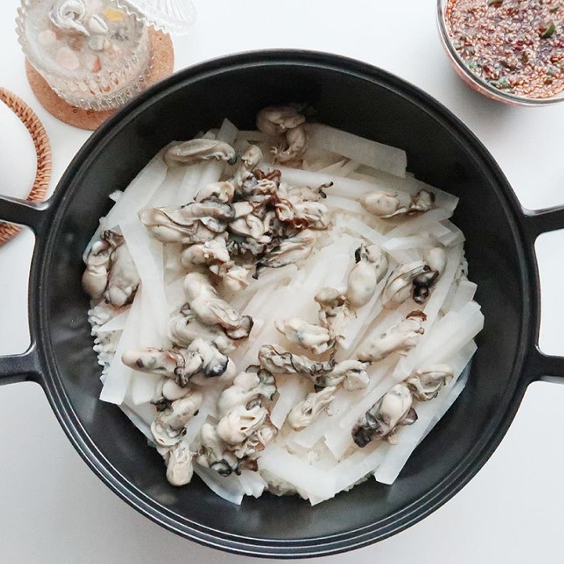 경기미 가와지1호로 인덕션 굴솥밥 만들기