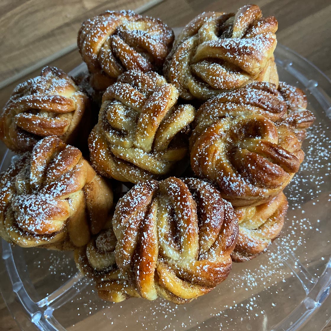 Cinnamon buns by Richard Bertinet