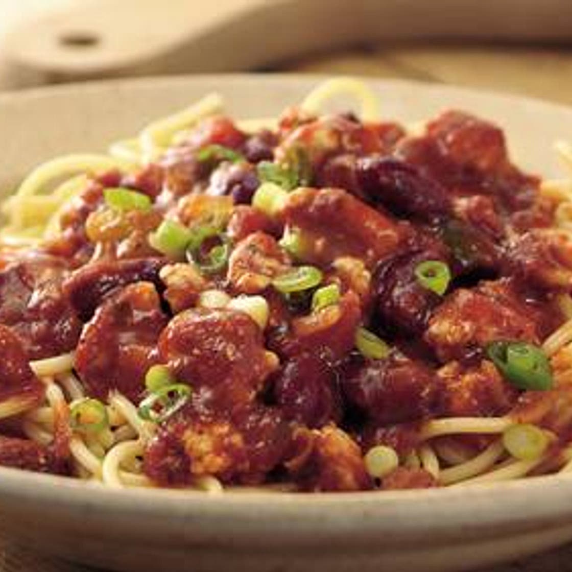 30-Minute Chili Spaghetti