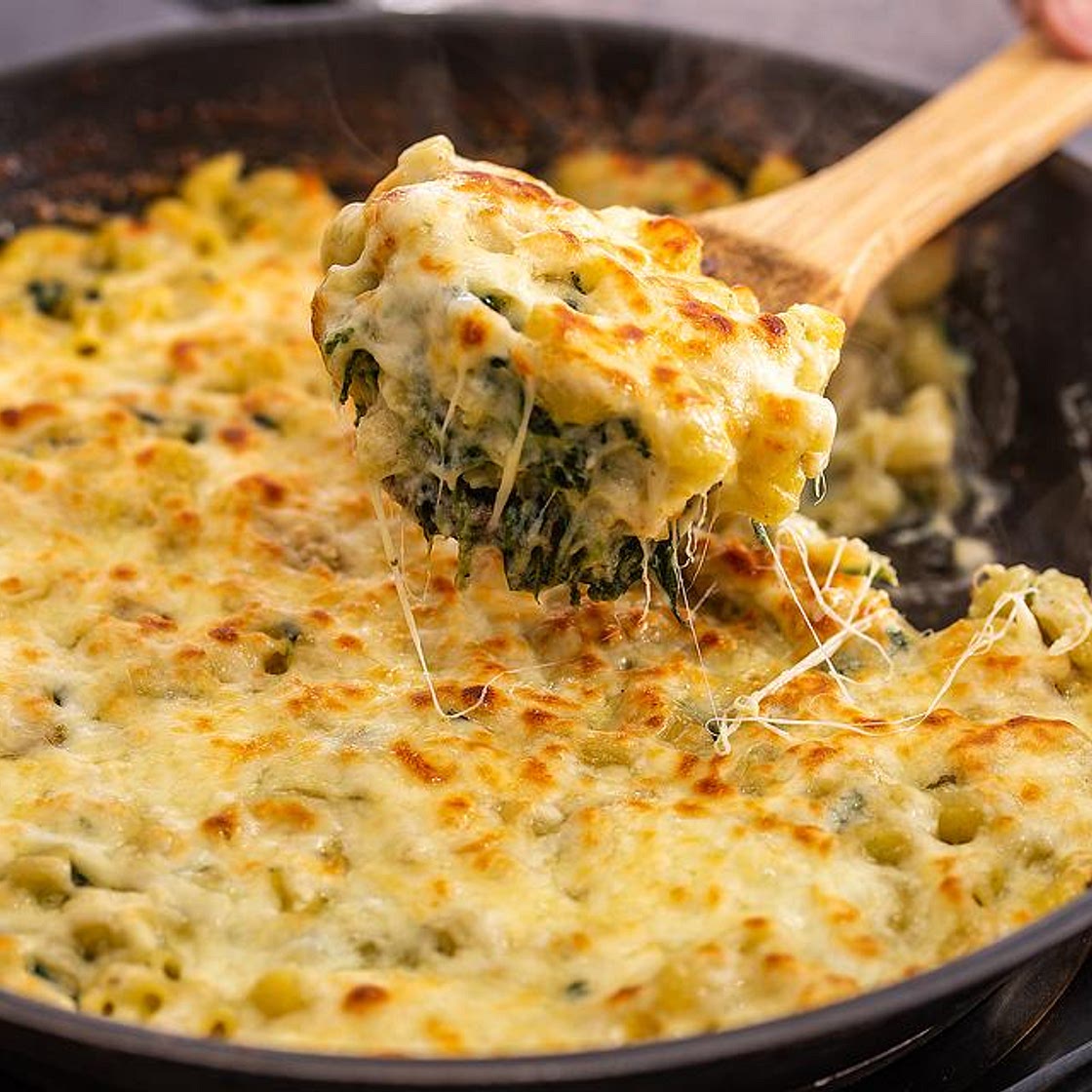20-Minute Creamy Artichoke & Spinach Macaroni & Cheese Recipe Will Blow Their Minds | Side Dishes | 30Seconds Food