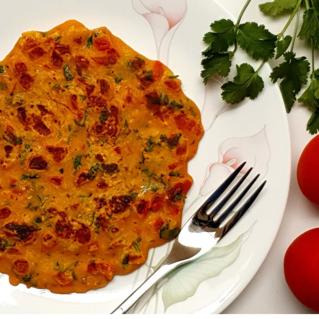 Tomato Omelette (Veg)