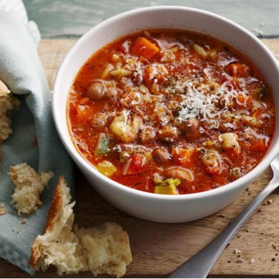 Easy minestrone soup