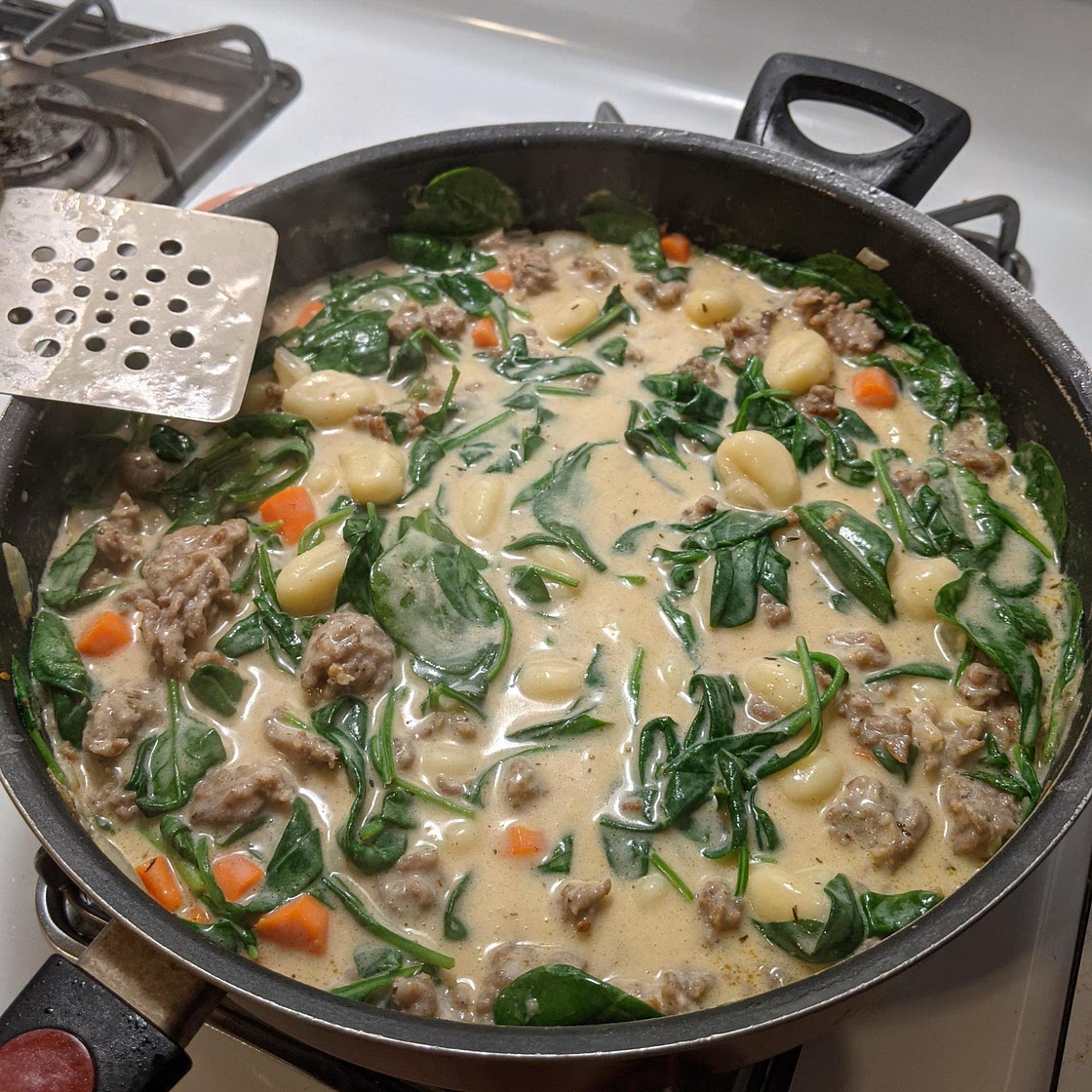 Italian Sausage and Gnocci Soup