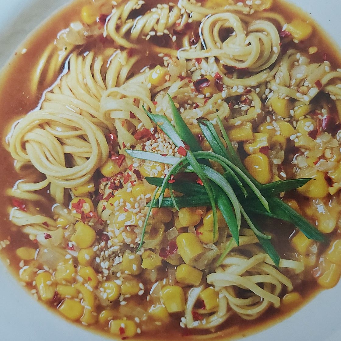 SPICY CORN RAMEN