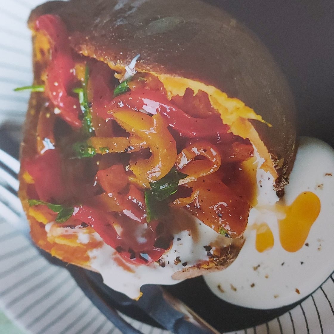 PEPERONATA SWEET POTATOES