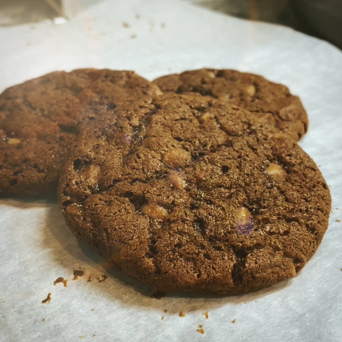 Dan's Dad's Coffee Toffee Cookies