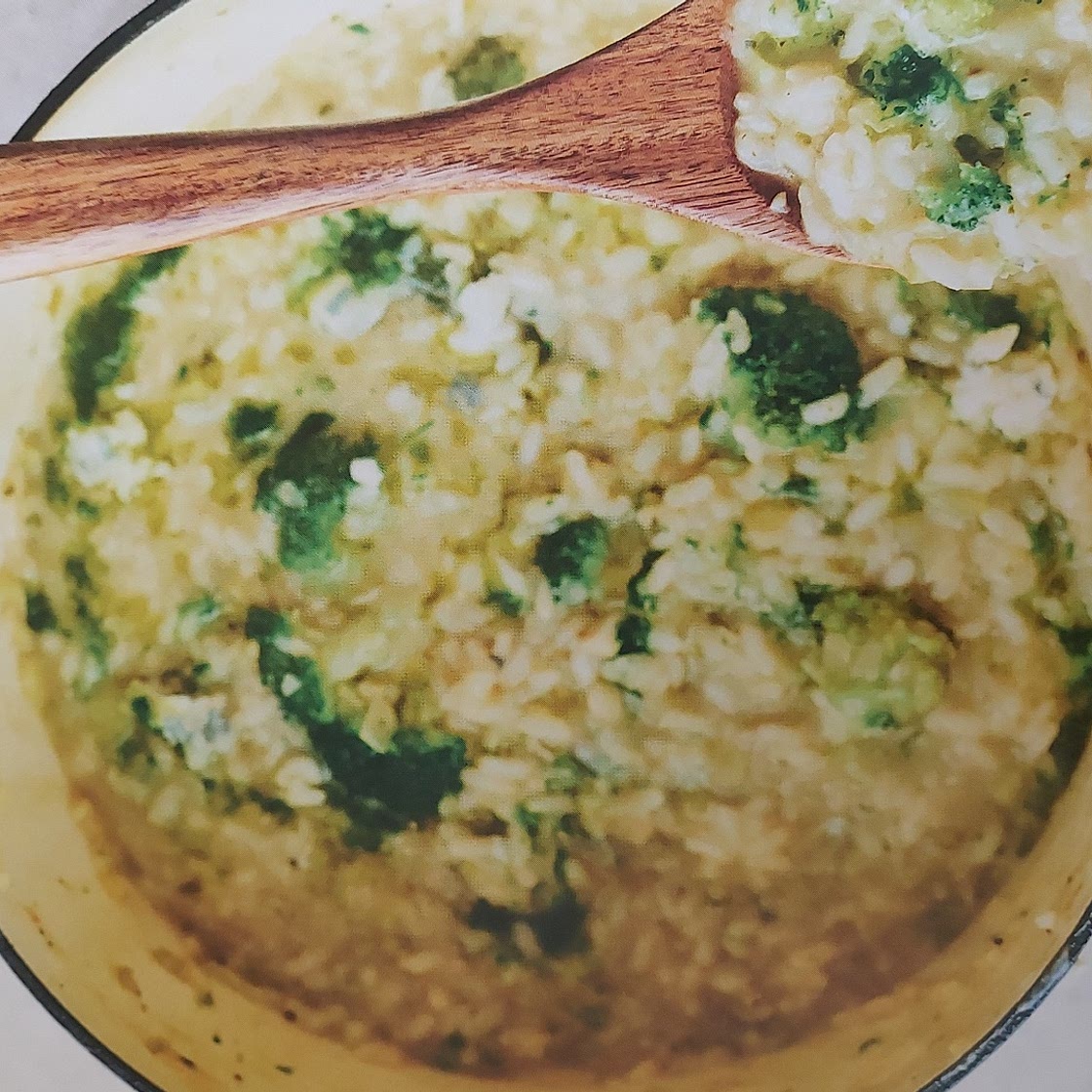 CREAMY BROCCOLI RISOTTO