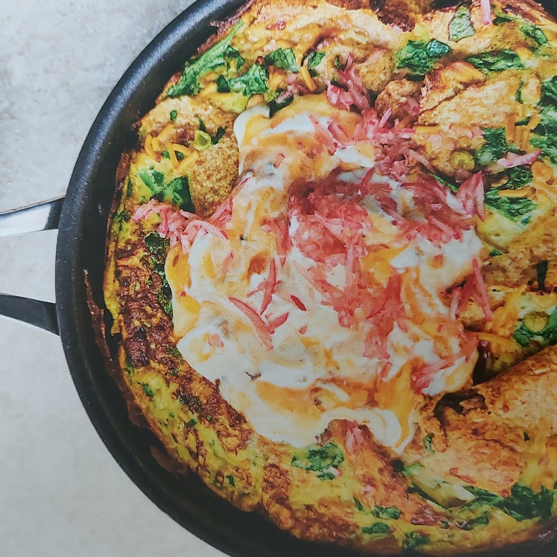 INDIAN-INSPIRED FRITTATA