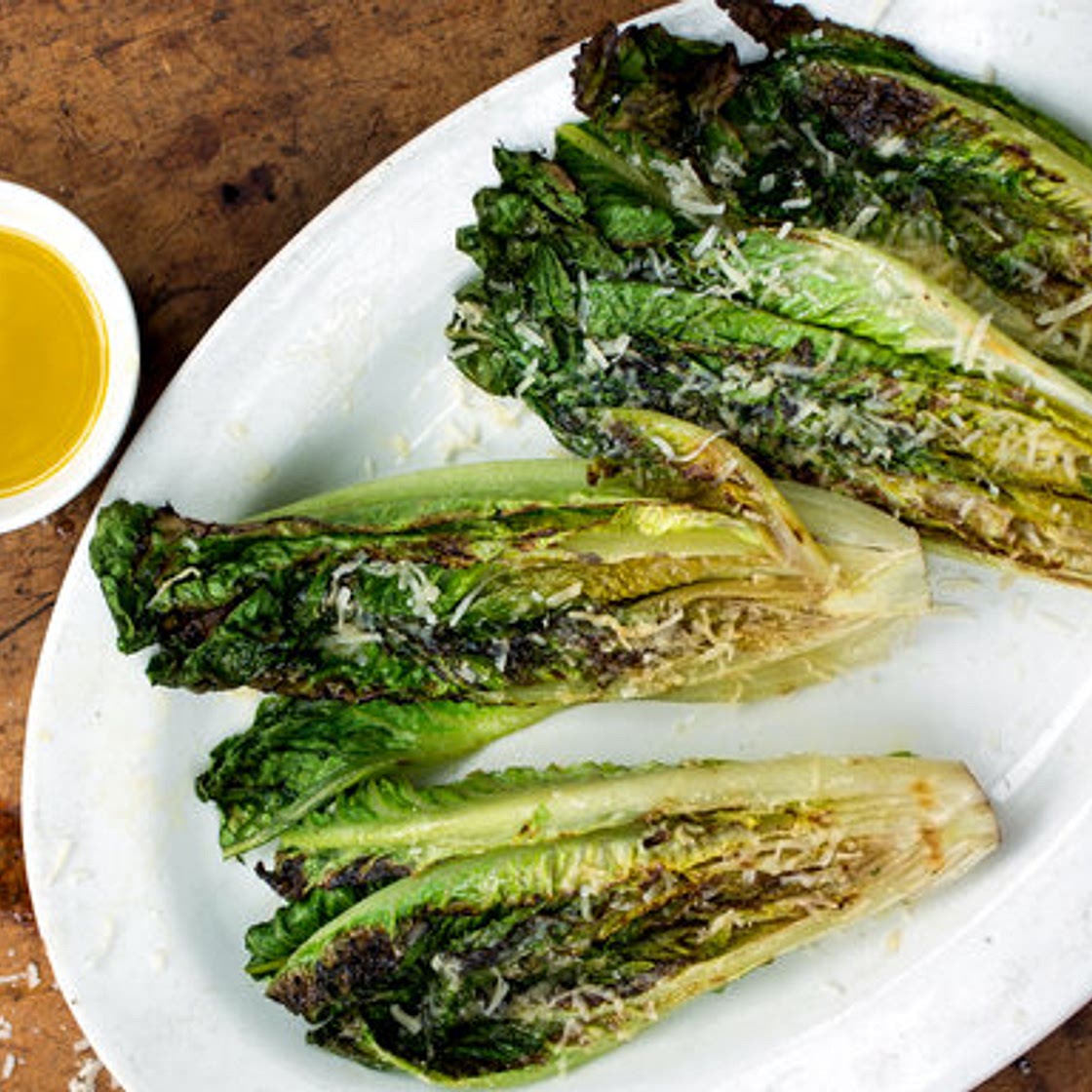 Grilled Romaine