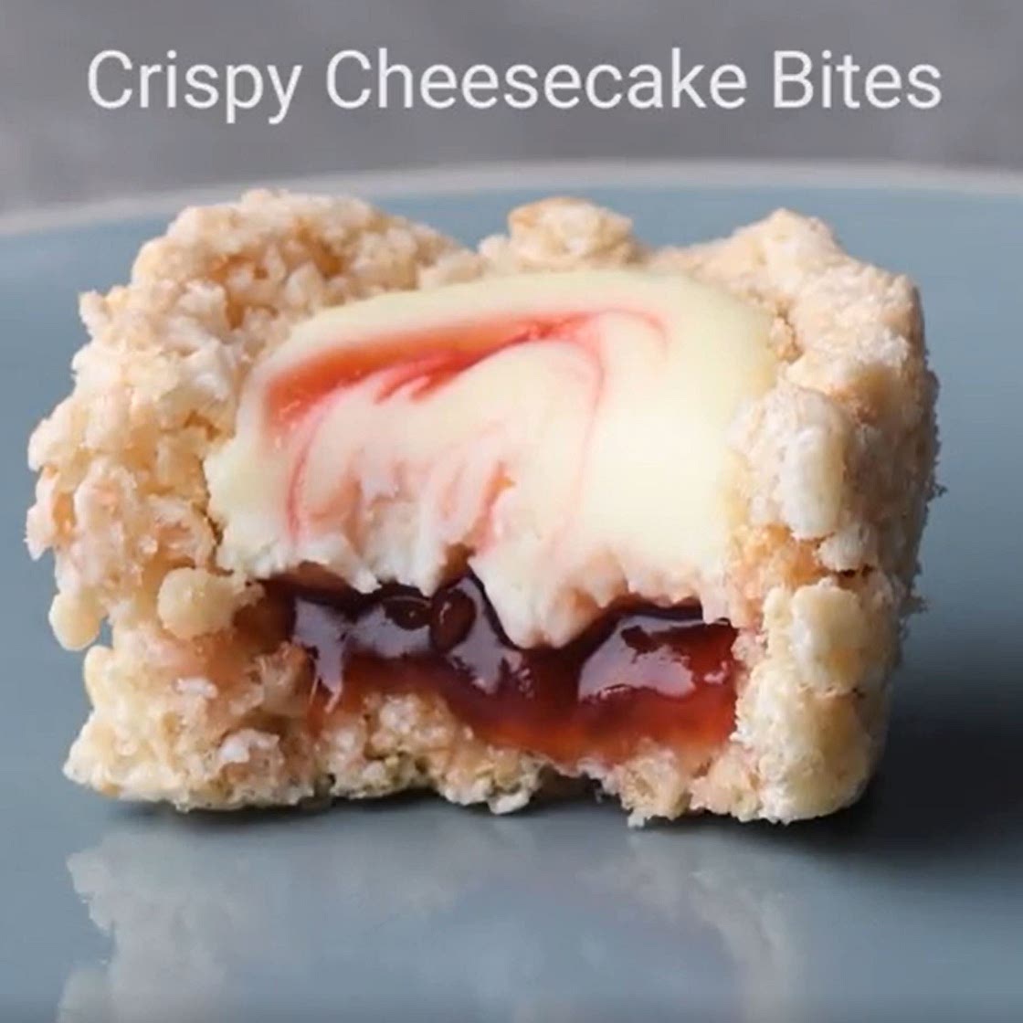 Crispy Cheesecake Bites