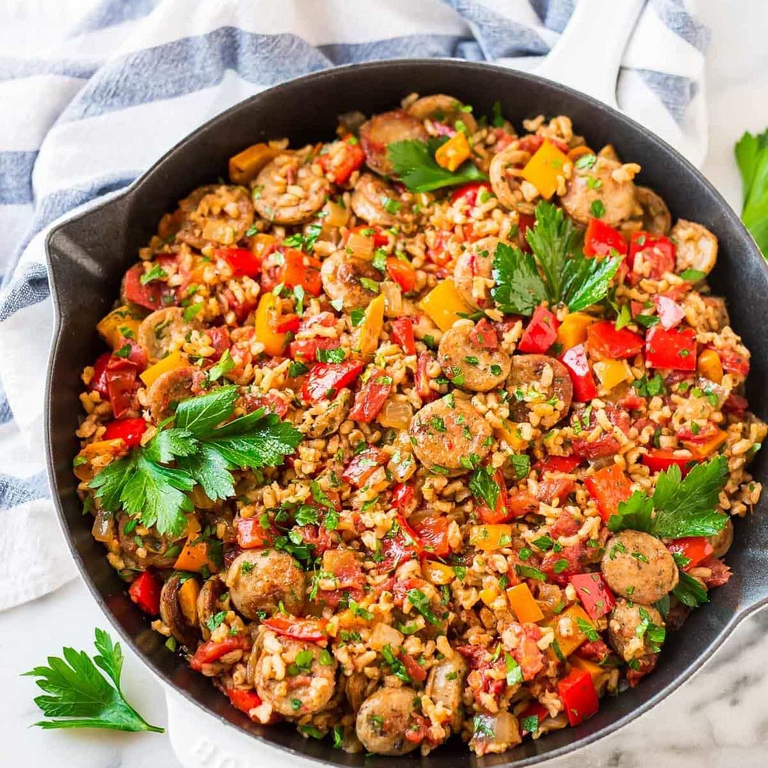 Sausage and Rice Casserole
