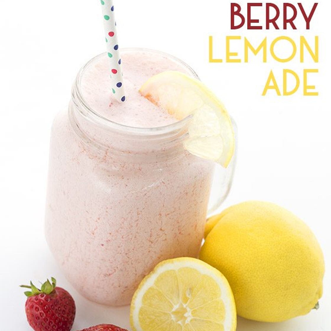 Frosted Strawberry Lemonade