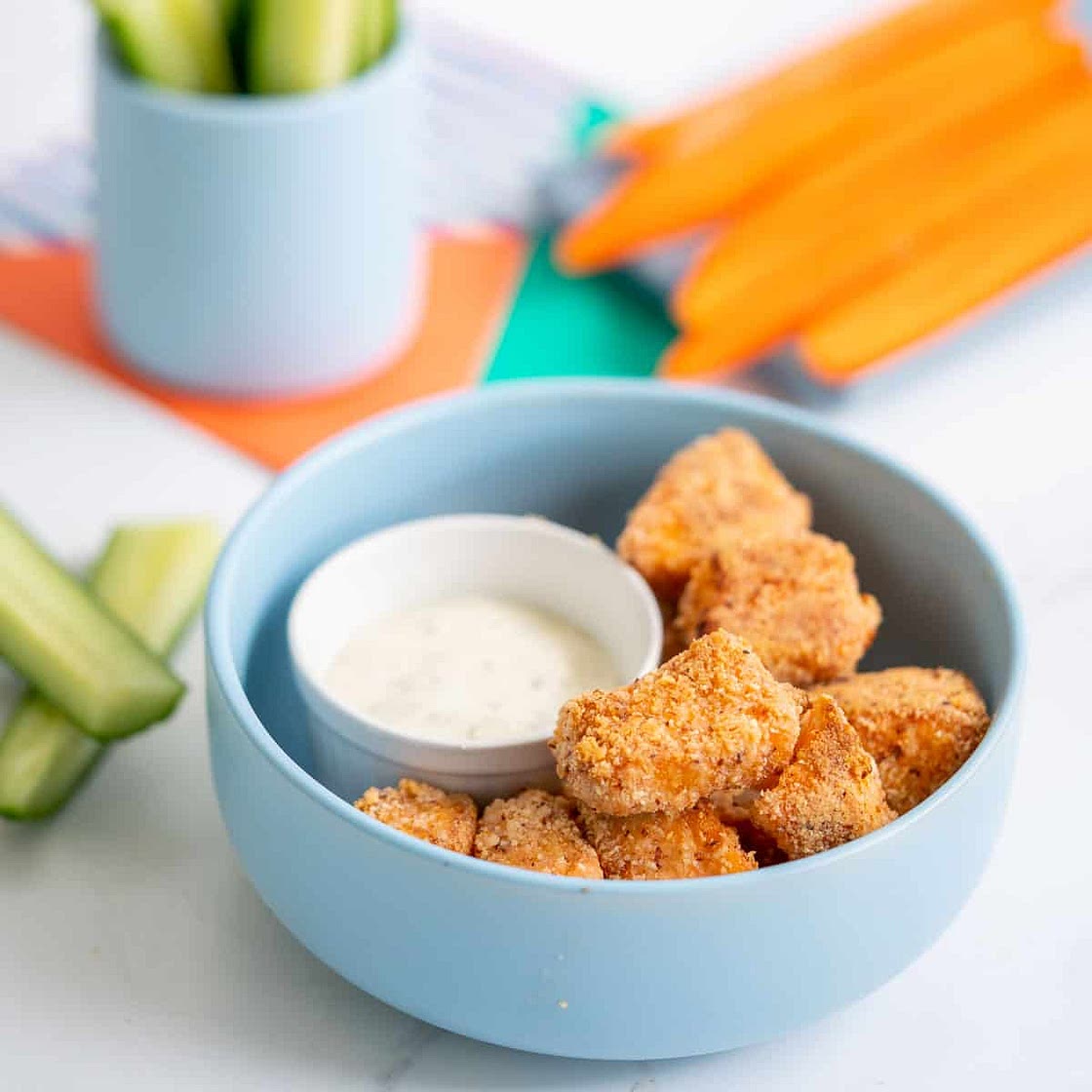 Gluten-Free Salmon Nuggets