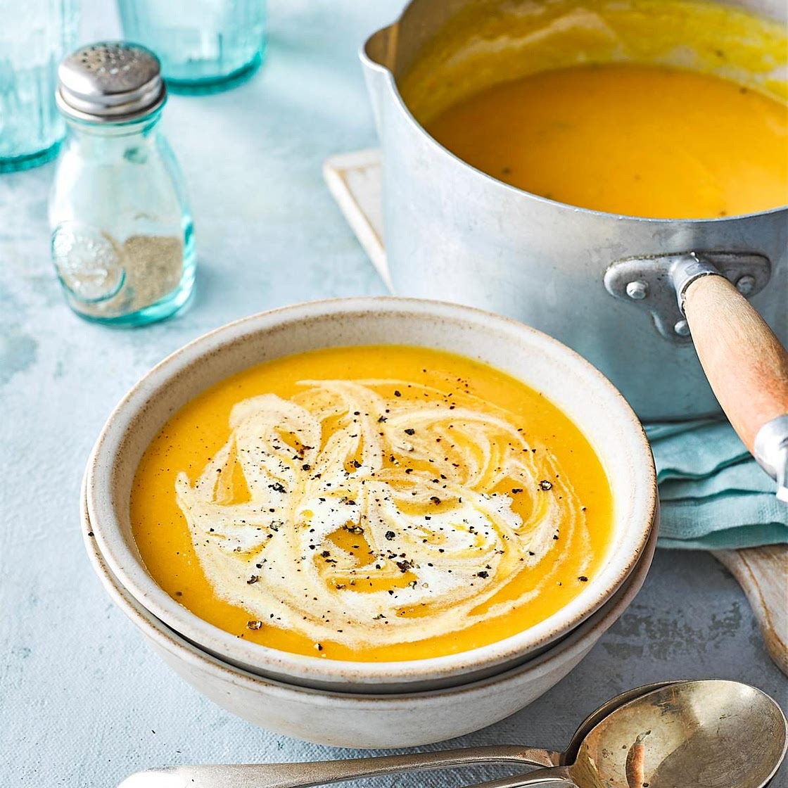 Carrot and parsnip soup