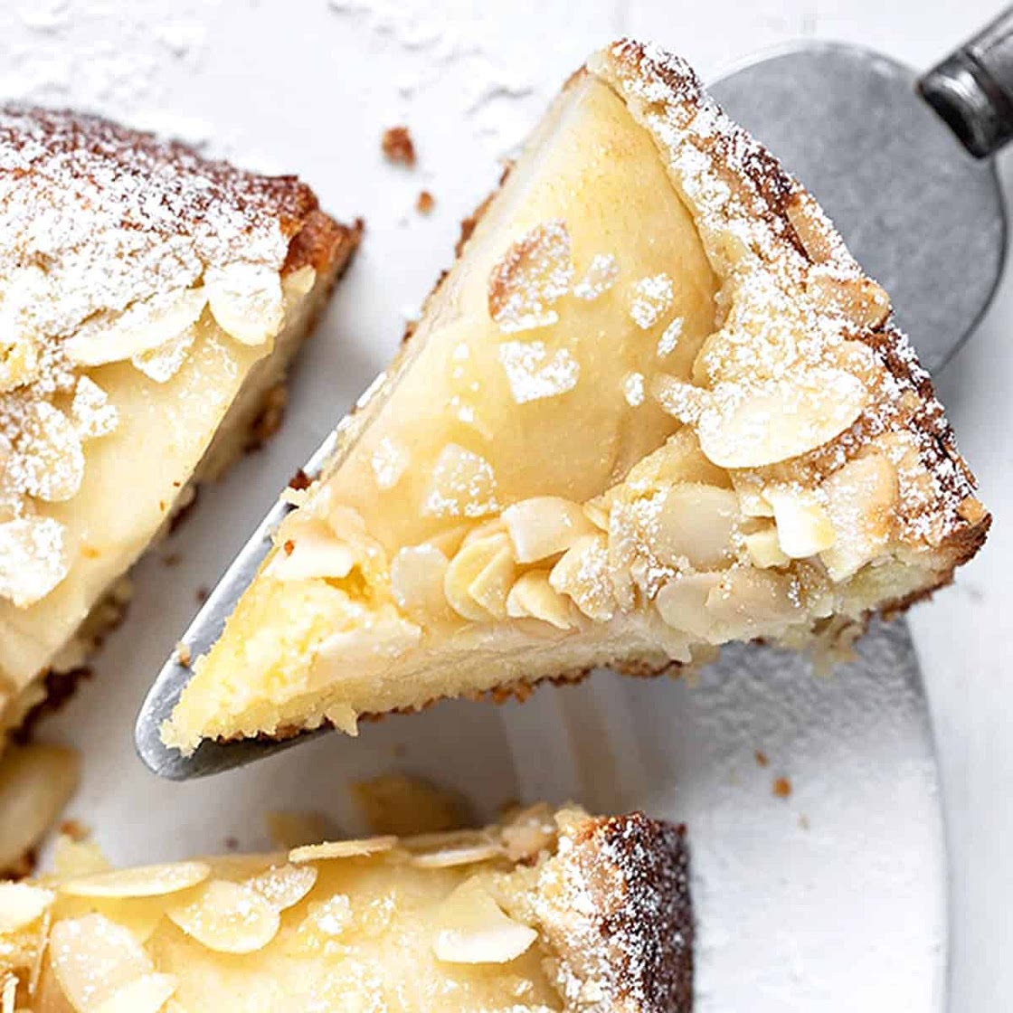 Italian Pear Almond Cake